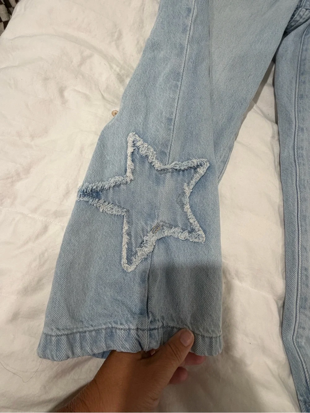 Girls Wide Leg Jeans